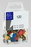 ALCO Reissnägel SUN, lackiert 9,5mm 153A26 farbig ass. 120 Stück