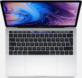 CTO/MacBook Pro 13-inch, Touch Bar, Silver/2.8GHz QC i7 8. Gen/16GB RAM/512GB Flash/Intel Iris Plus Graphics 655/Keyboard German