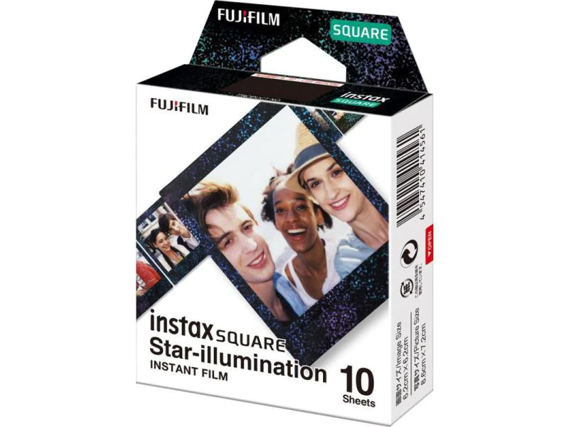 Fujifilm Analogfilm Instax Square 10 Blatt Illumi, Zubehörtyp: Analogfilm