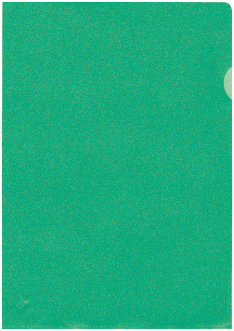 BÜROLINE Sichtmappen PP A4 667303 grün, matt 10 Stück