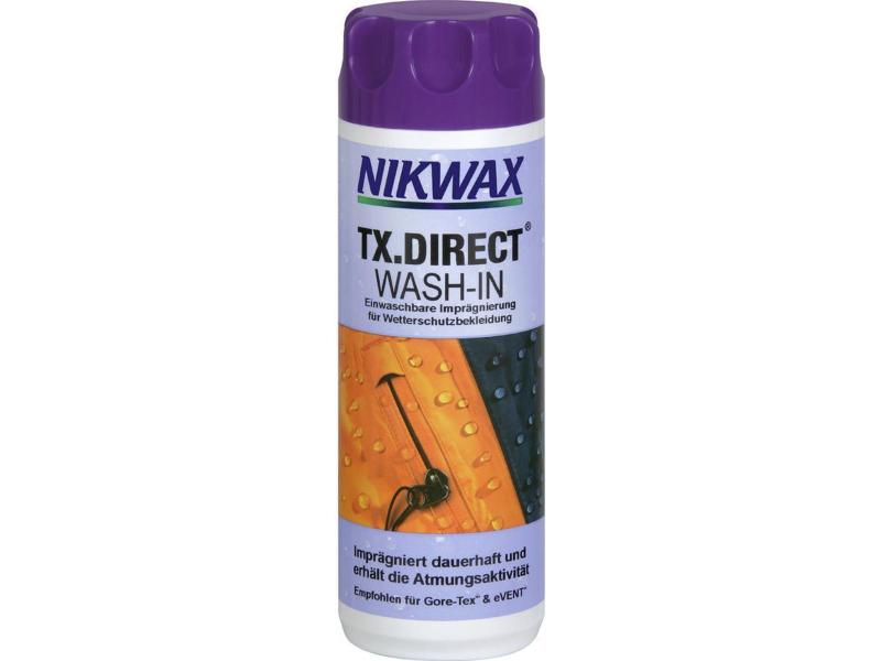 NIKWAX Imprägnierung TX.Direct Wash-In 300 ml, Volumen: 300 ml, Produktart: Imprägnierung, Darreichungsform: Flüssig, Anwendungszweck Pflege: Wasserdichte Kleidung