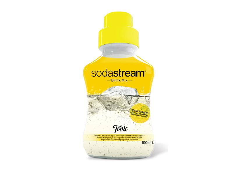 Sodastream Sirup Soda-Mix Tonic 500 ml, Verpackungseinheit: 1 Stück, Volumen: 500 ml, Geschmacksrichtung: Tonic, 50% weniger Zucker als herkömmliche Softdrinks, für 12 L Getränk