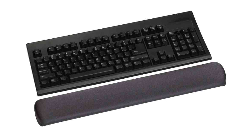 3M Gel Handgelenkauflage für Tastaturen, schwarz