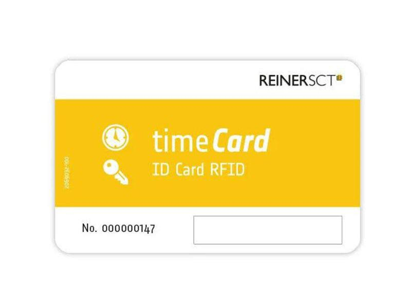 ReinerSCT RFID-Karte TimeCard DES 5 Stück, App kompatibel: Nein, Set: Nein, Bedienungsart: RFID Ausweise, Produkttyp: RFID Ausweis, System: Reiner SCT