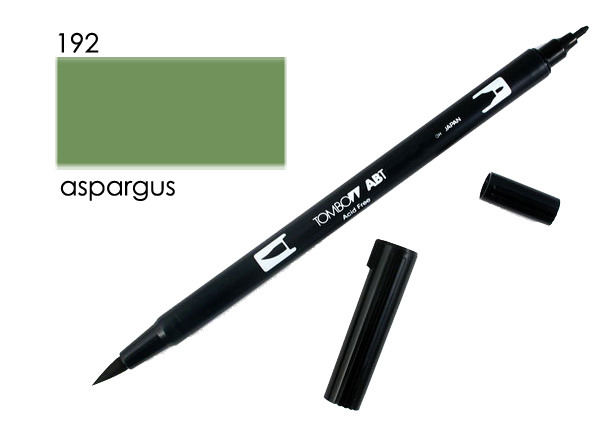 TOMBOW Dual Brush Pen ABT 192 aspargus