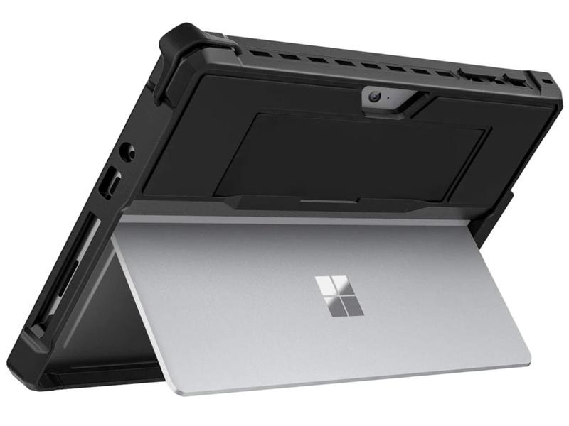 4smarts Tablet Back Cover Clip Sturdy Surface Pro 7 / Pro 7+, Kompatible Hersteller: Microsoft, Bildschirmdiagonale: 12.3 ", Tablet Kompatibilität: Surface Pro 7, Surface Pro 7+, Material: Gummi, Thermoplastisches Polyurethan (TPU), Standfuss: Nein, Deta