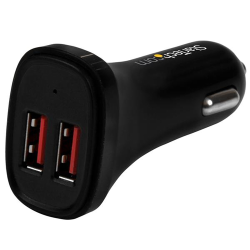 2X USB CAR CHARGER 24W / 4.8A CHARGE TWO TABLETS AT ONCE  NMS NS CHAR