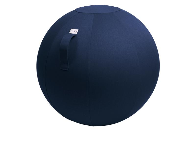 VLUV Sitzball Leiv Royal Blue, Ø 60-65 cm, Natürlich Leben: Keine Besonderheiten, Umweltzertifikate: Keine Zertifizierung, Breite: 65 cm, Höhe: 65 cm, Tiefe: 65 cm, Material: Polyester