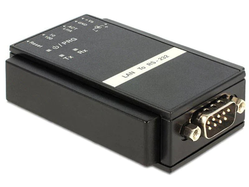 DeLock Adapter RS-232 DB9 - RJ-45 0 cm, Typ: Adapter, Datenanschluss Seite A: RS-232 DB9 Stecker, Datenanschluss Seite B: RJ-45, Kabellänge: 0 cm