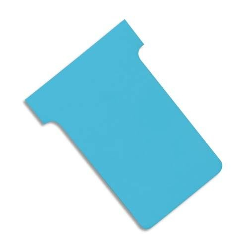 nobo T-Karten, Größe 3 / 92 mm, 170 g/qm, blau