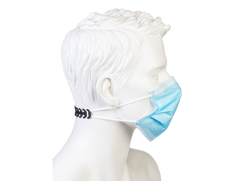 FTM Maskenhalter für Hygienemaske 4 Stück, Schwarz, Produktkategorie: Maskenhalter, Farbe: Schwarz