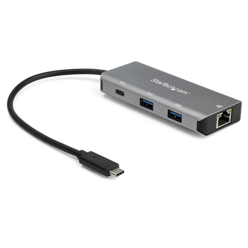 3-PORT USB-C HUB WITH LAN PORT 10GBPS - 2X USB-A 1X USB-C  NMS NS PERP