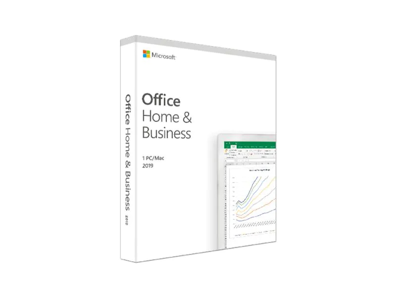 Microsoft Office 2019 Home and Business Box, Deutsch, Produktfamilie: Office, Produktserie: Home und Business, Lizenztyp: Vollversion, Lizenzdauer: unbefristet, Kundenart: Unternehmen, Privatkunde, Sprache: Deutsch