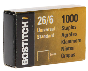 BOSTITCH Heftklammern 6mm 26061MGAL 1000 Stück