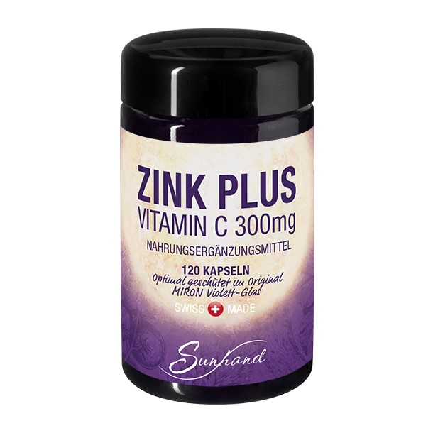 Zink Plus Vitamin C, 120 Kapseln