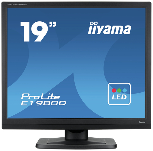 IIYAMA TFT E1980D-B1 48cm black 19"/1280x1024/DVI/VGA