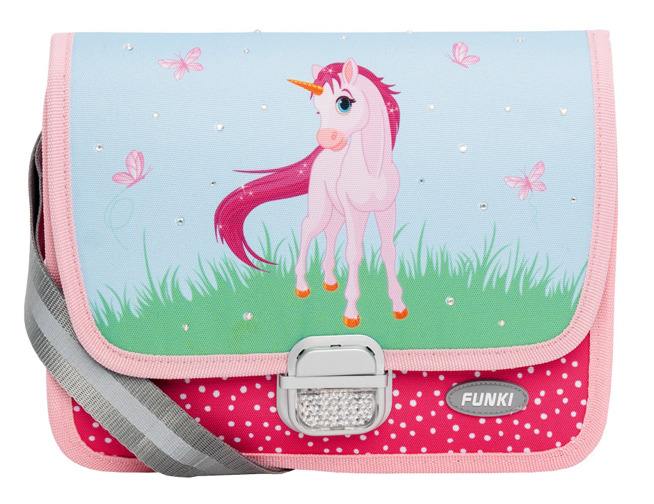 FUNKI Kindergarten-Tasche 6020.026 Pink Unicorn 265x200x700mm