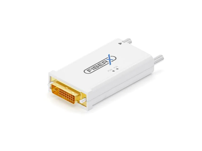 FiberX DVI Extender FX1070 Set, LC, Single Mode, Übertragungsart: Glasfaser, Anschluss Seite A: DVI, Anschluss Seite B: DVI