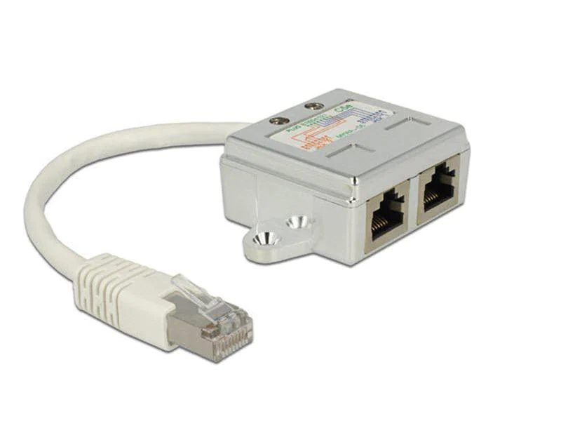 Delock Anschlussverdoppler RJ45 - 2x ISDN für 2 ISDN-Telefone, Zubehörtyp: Anschlussverdoppler, Verpackungseinheit: 1 Stück, ermöglicht 2 ISDN Telefonanschüsse über ein Patchkabel. Funktioniert nicht für LAN Netzwerk