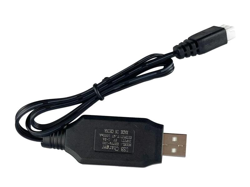 Amewi USB-Ladegerät 2S LiPo AFX180, Akkutyp: Lithium-Polymer (LiPo), Ladeleistung: 7 W, Maximaler Ladestrom: 1 A, Anzahl Ausgänge: 1 ×, Max. LiPo-Zellen: 2, Ladegerät/Akku Combo: Nein