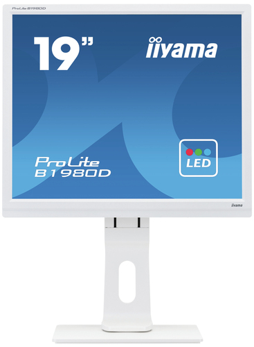 IIYAMA Prolite B1980D-W1 48cm black 19"/1280x1024/DVI/VGA/pivot/höv