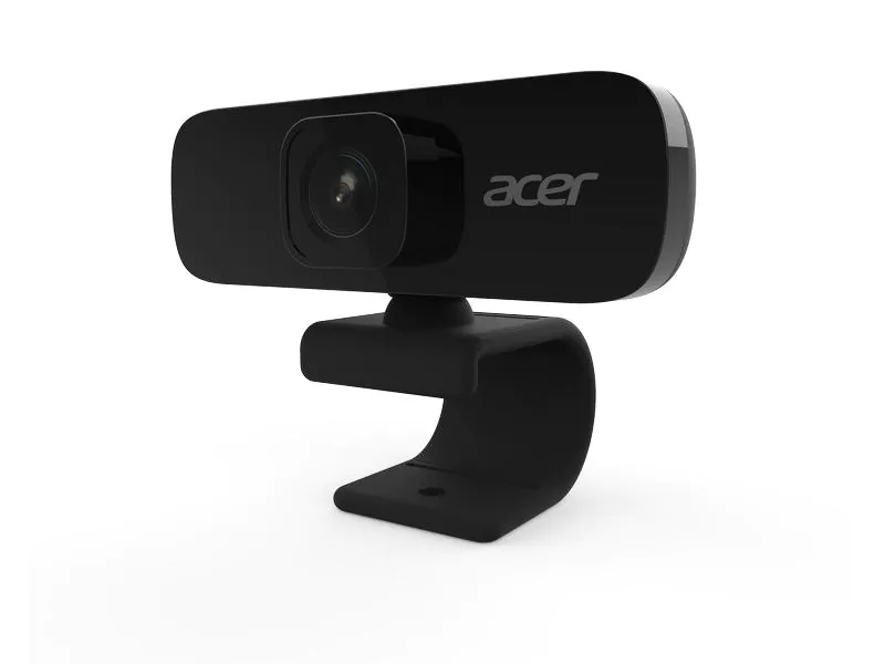 Acer Webcam QHD 2K mit Mikrofon, Eingebautes Mikrofon: Ja, Schnittstellen: USB, Webcam Auflösung: 2560 x 1440 (WQHD)