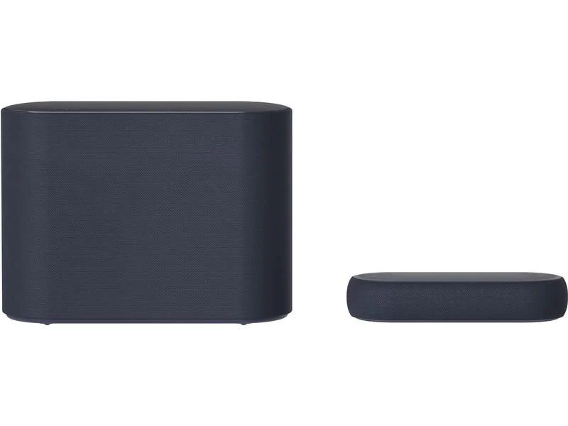 LG Soundbar DQP5, Verbindungsmöglichkeiten: HDMI, Bluetooth, USB, WLAN, Toslink, Audiokanäle: 3.1.2, Detailfarbe: Schwarz, Soundbar Typ: Soundbar mit kabellosem Subwoofer, Ausstattung: Dolby Atmos, HiRes-Audio, DTS:X, App-kompatibel