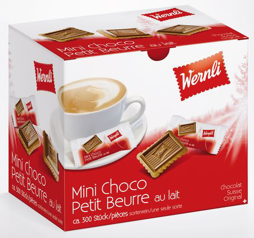WERNLI Mini Choco Petit Beurre 343322 300 Stück Wernli Gastro
