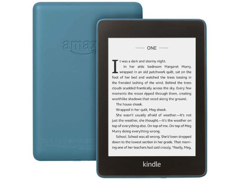 Amazon E-Book Reader Kindle Paperwhite 2018 8 GB Special Offers, Touchscreen: Ja, Verbindungsmöglichkeiten: WLAN, Speicherkapazität total: 8 GB, Bildschirmdiagonale: 6 ", Farbe: Blau, Bildschirmtechnologie: E-Ink