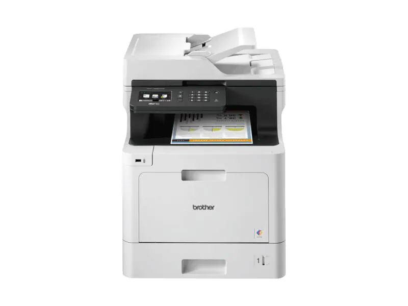Brother MFC-L8690CDW, Farblaser Drucker, A4, Drucken, Scannen, Kopieren, Fax, Duplex und WLAN