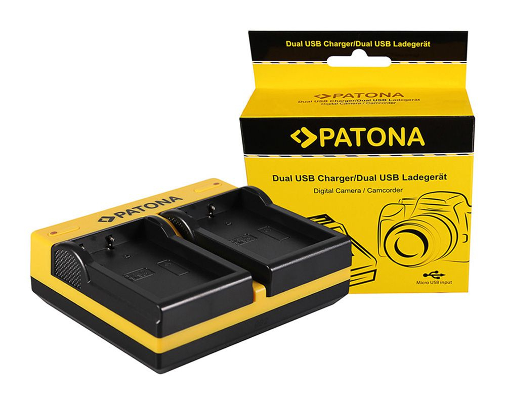 Patona Ladegerät Dual USB Nikon EN-EL9