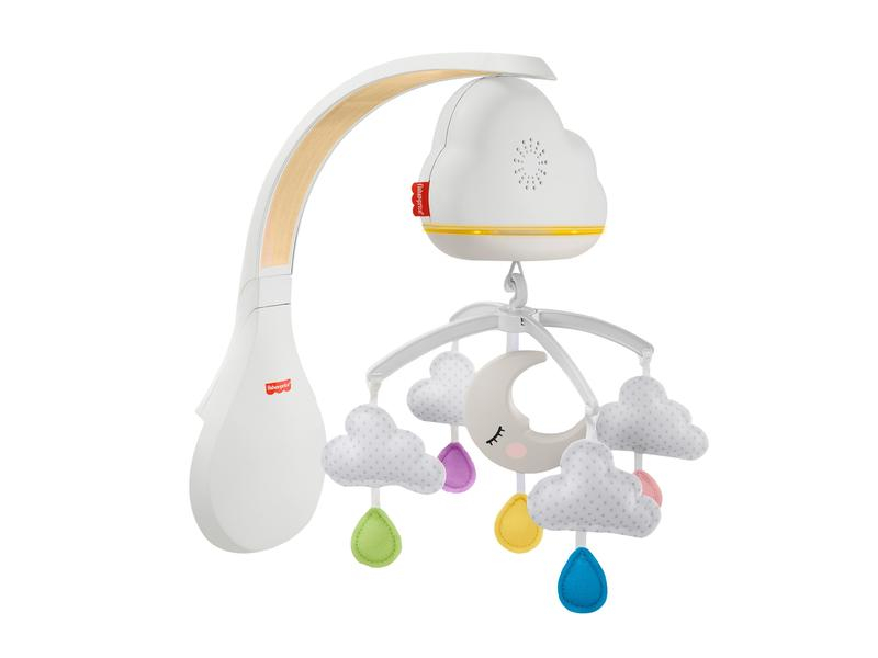 Fisher-Price Mobile Traumhaftes Wolken-Mobile Weiss, Farbe: Weiss, Soundfunktion: Ja