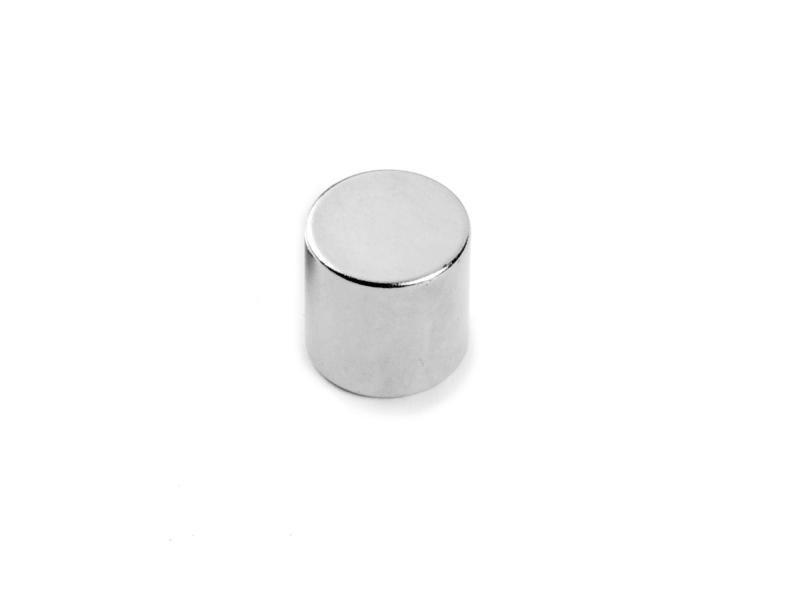 supermagnete Haftmagnet 10 x 10 mm Silber, 5 Stück, Farbe: Silber, Verpackungseinheit: 5 Stück, Belastbarkeit: 3.9 kg
