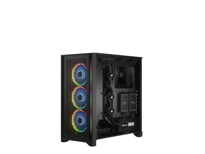 4000D Airflow Tempered Glass Mid-Tower, Black
