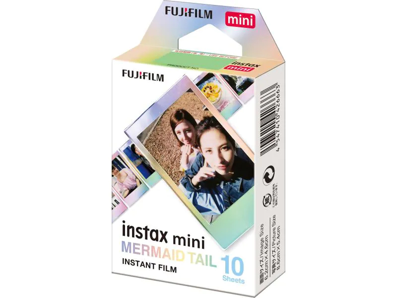 Fujifilm Sofortbildfilm Instax Mini Mermaid Tail 10 Blatt, Zubehörtyp: Sofortbildfilm