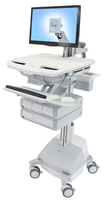 ERGOTRON cart with LCD-Arm, StyleView, SLA powered 4 drawer, 24 inch, adjustable 68,6cm