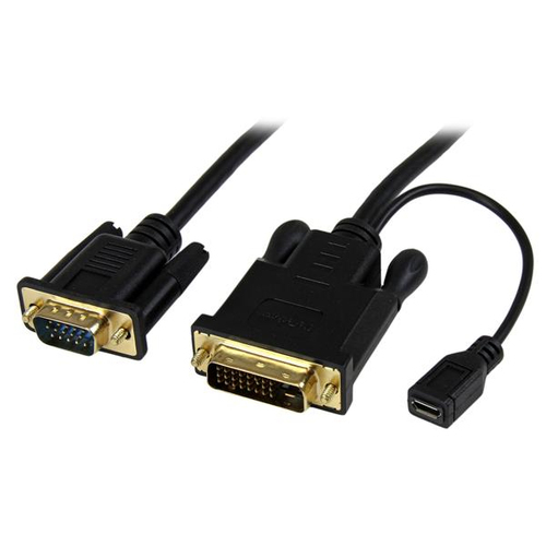 3FT DVI TO VGA ADAPTER CABLE CONVERTER CABLE 1920X1200  NMS NS CABL