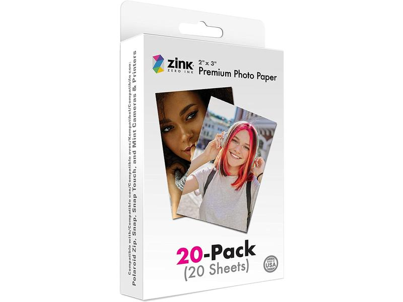 Polaroid Sofortbildfilm Zink Premium 2 x 3" ? 20 Blatt, Zubehörtyp: Sofortbildfilm
