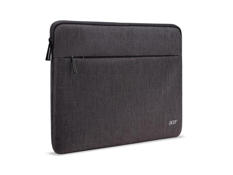 Acer Notebook-Sleeve 14" Stoff, Tragemöglichkeit: Ohne Tragevorrichtung, Bildschirmdiagonale: 14 ", Farbe: Schwarz, Material: Stoff