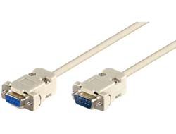 2M DB9 SERIAL CABLE M/F .  NMS NS CABL