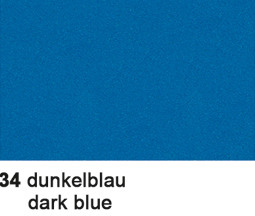 URSUS Moosgummi 30x40cm 8340034 dunkelblau 5 Bogen
