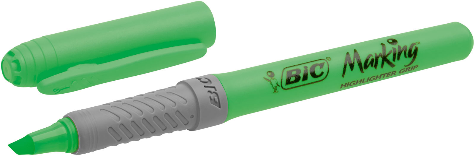BIC Highlighter Grip 811932 grün 12 Stück