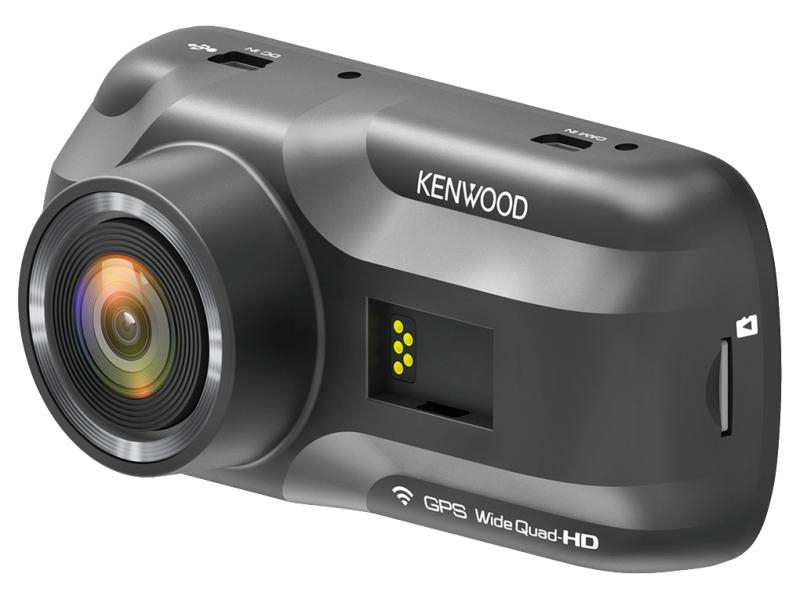 Kenwood Dashcam DRV-A501W, Touchscreen: Nein, GPS: Ja, Rückfahrkamera: Nein, WLAN: Ja, Videoauflösung: 2560 x 1440 (WQHD), Kapazität Wattstunden: 0 Wh