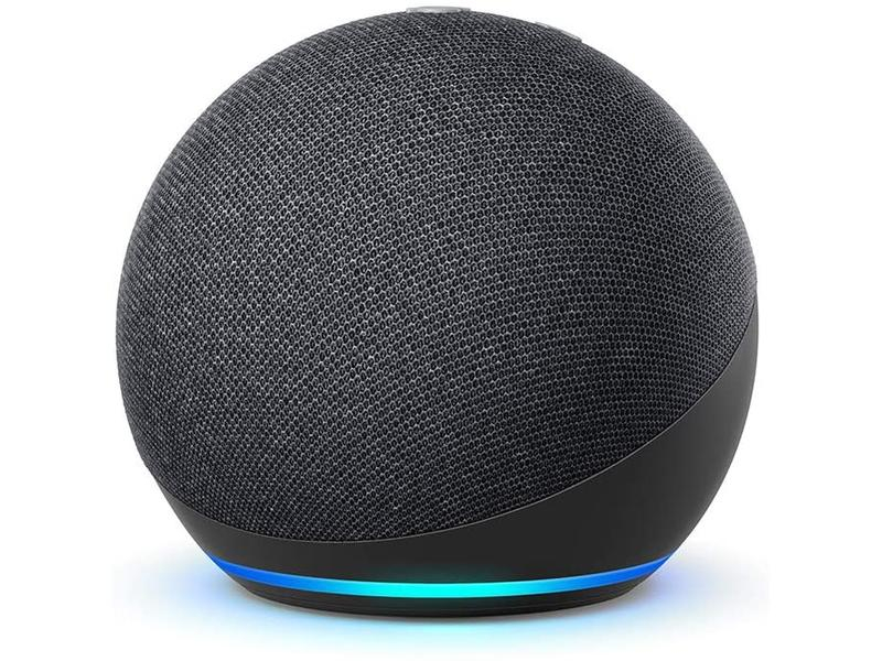 Amazon Echo Dot (4. Gen.) Anthrazit, Stromversorgung: Netzbetrieb, Farbe: Anthrazit, Display vorhanden: Nein, System-Kompatibilität: Amazon Alexa