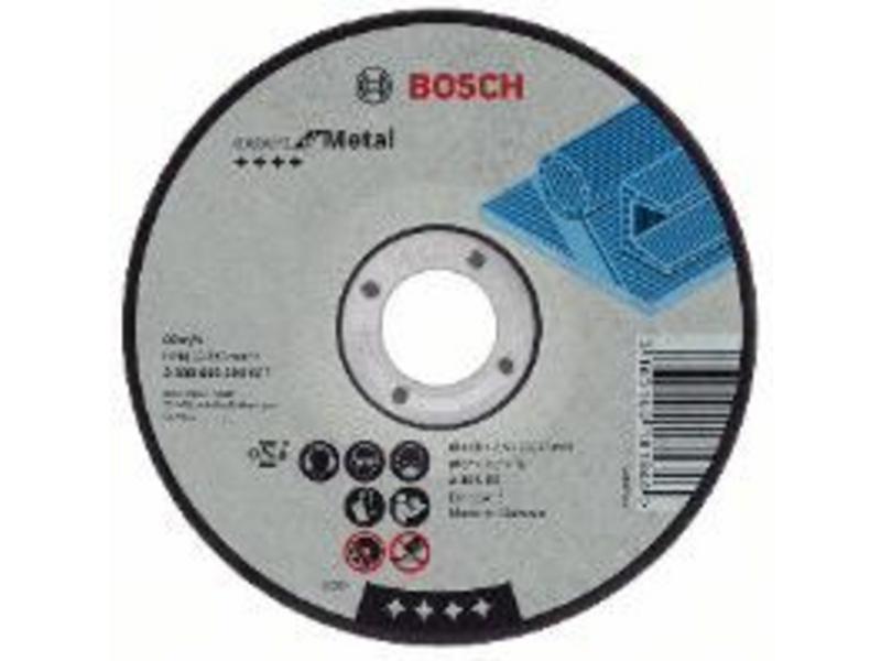 Bosch Trennscheibe Metall A 30 S BF, Zubehörtyp: Trennscheibe, Für Material: Metall, Durchmesser 115mm, gekröpft, zu handgeführten Winkelschleifern