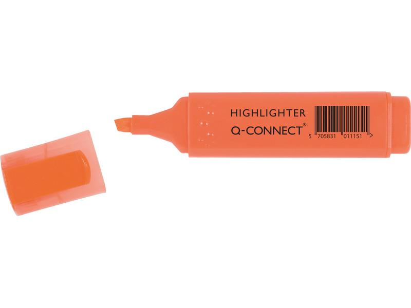 CONNECT Leuchtmarker Economy Orange, Oberfläche: Papier, Set: Nein, Effekte: Fluoreszierend, Anwender: Erwachsene, Schüler, Farbe: Orange, Art: Leuchtmarker
