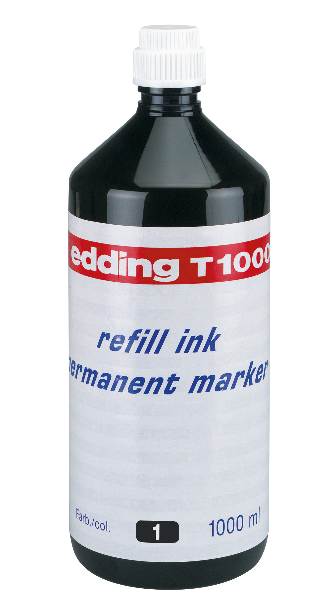 EDDING Tinte 1000ml T-1000-1 schwarz