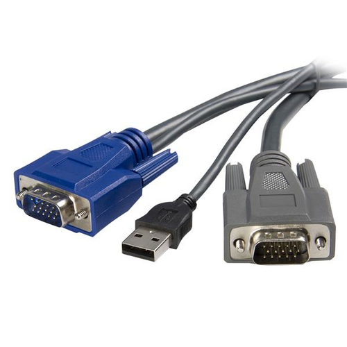 10 FT USB VGA 2-IN-1 KVM CABLE .  NMS NS CABL