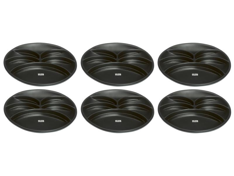 Stöckli Fondueteller Noir Schwarz, Anzahl Personen: 6, Farbe: Schwarz, Durchmesser: 26 cm