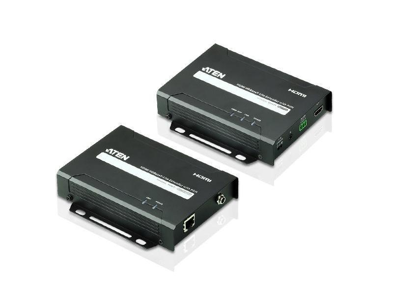 Aten HDMI-Extender VE802, Weitere Anschlüsse: IR Out, RS-232, Set: Ja, Reichweite: 70 m, Extender Typ: Cat-Extender, Videoanschlüsse: HDMI, Einsatzzweck Extender: Video
